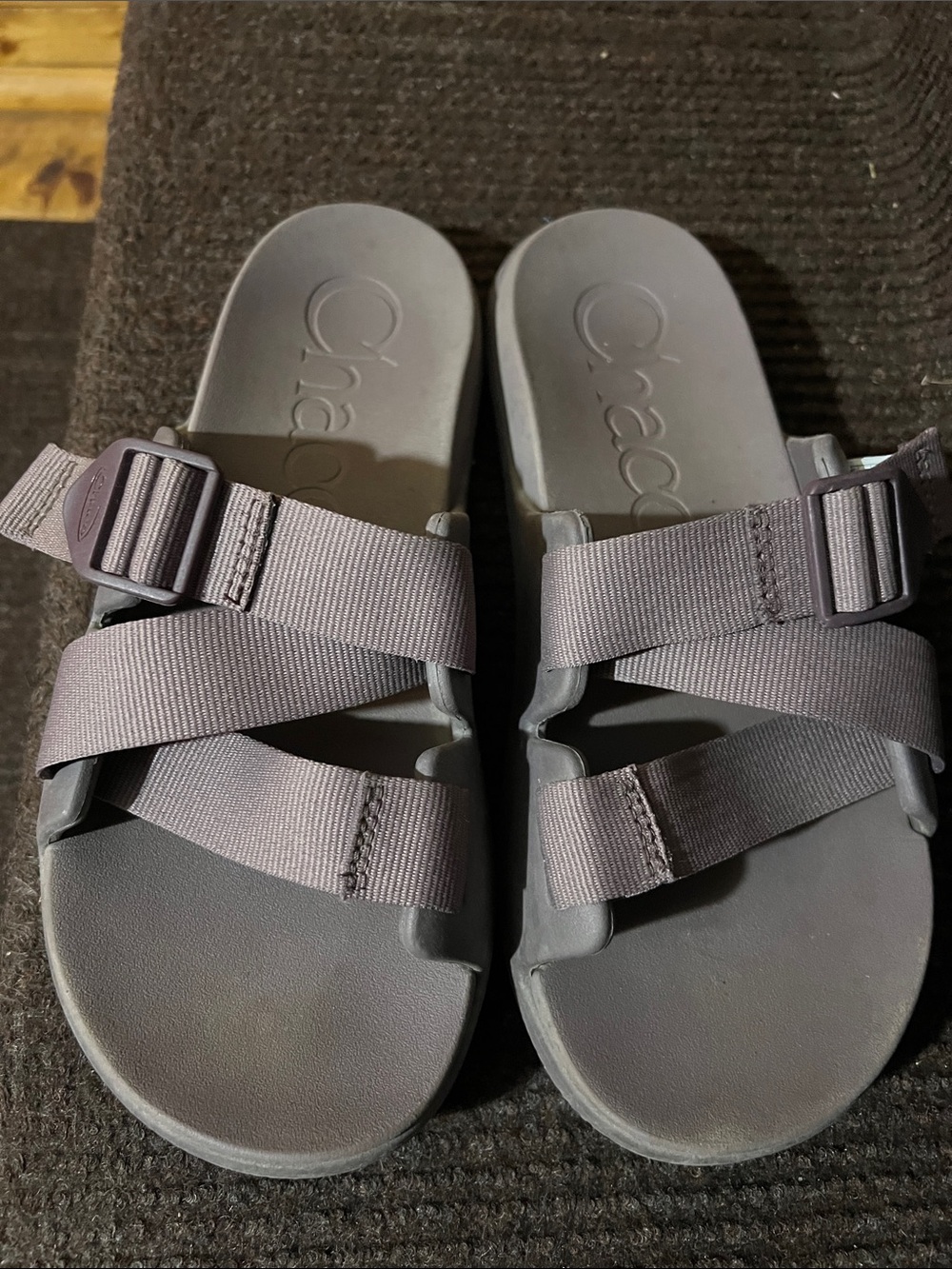 Chaco Women’s Slide Sandal- pale purple color